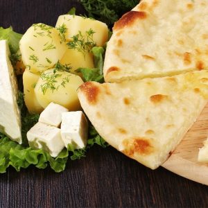 Картофджин – Осетинский пирог с сыром и картофелем